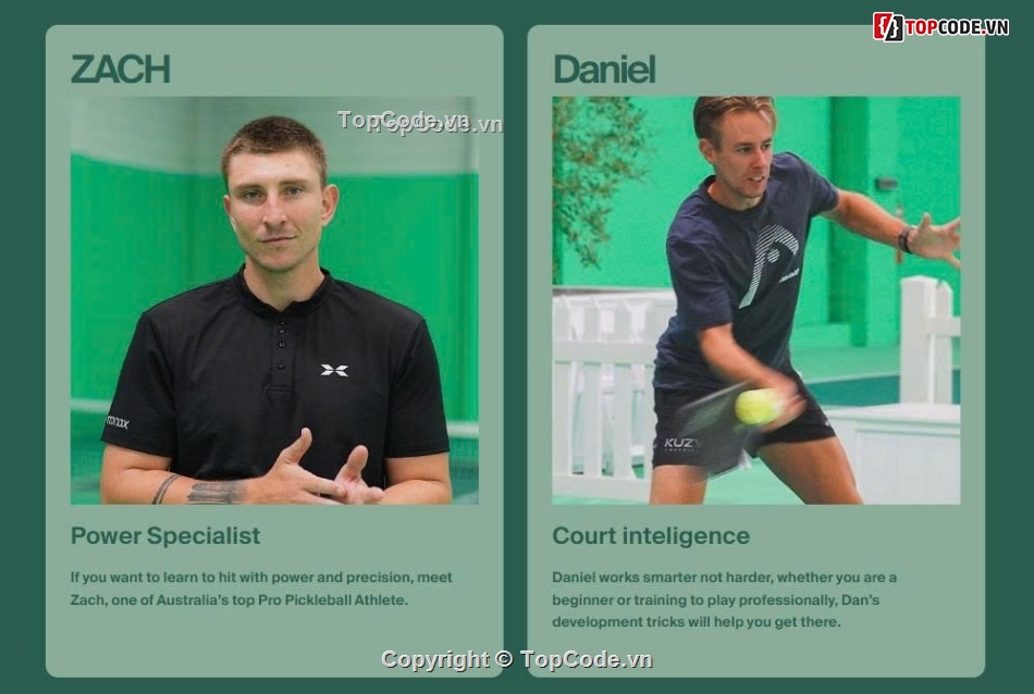 web thể thao,pickleball,the jar pickle ball,giao diện pickleball,Sharecode theme wordpress the jar pickle ball